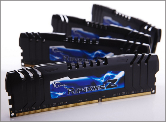G.Skill RipjawsZ Series 64GB DDR3-2400 Quad Channel Memory Kit G.Skill RipjawsZ Series 64GB DDR3-2400 Quad Channel Memory Kit