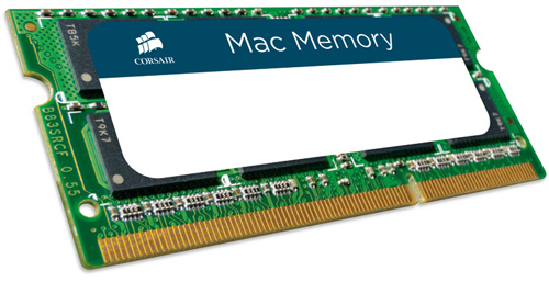 Corsair Mac Memory 8GB DDR3-1333 SO-DIMM Corsair Mac Memory 8GB DDR3-1333 SO-DIMM