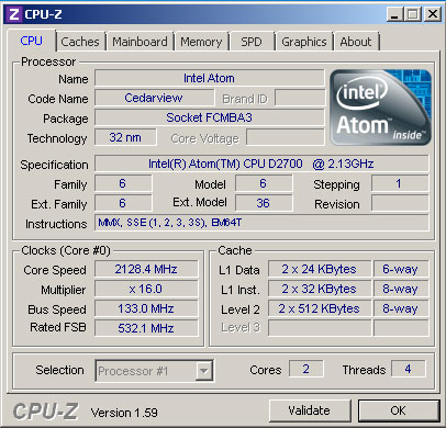 Программа Для Разгона Процессора Intel Atom N570