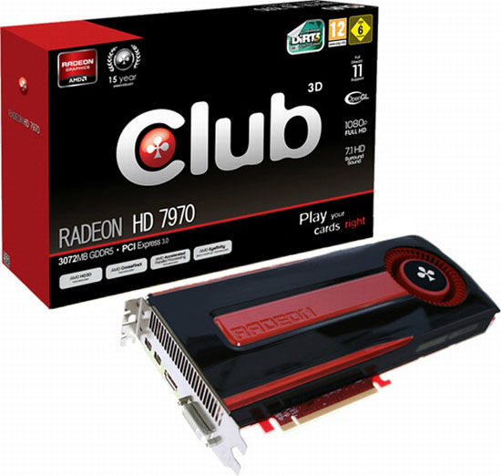 Club 3D Radeon HD 7970 Club 3D Radeon HD 7970
