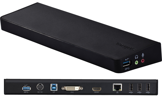 Targus USB 3.0 SuperSpeed Dual Video Docking Station Targus USB 3.0 SuperSpeed Dual Video Docking Station