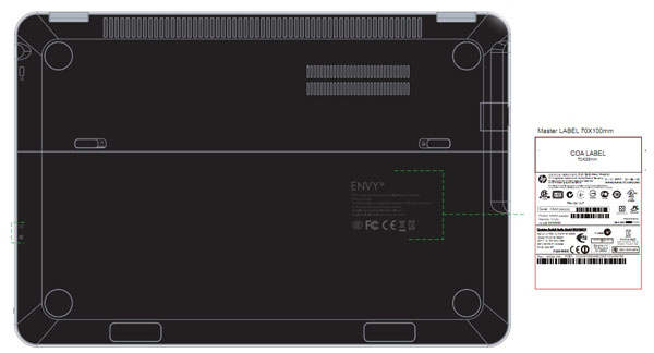 HP ENVY 14 Spectre