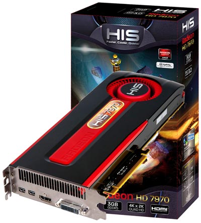 HIS Radeon HD 7970 Fan 3GB GDDR5 HIS Radeon HD 7970 Fan 3GB GDDR5