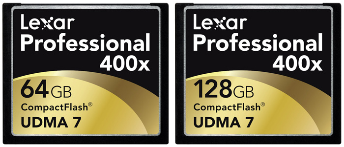 Lexar Professional 400x CF Cards
