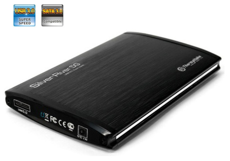 Thermaltake Silver River 5G 2.5-inch External Hard Drive Enclosure Thermaltake Silver River 5G 2.5-inch External Hard Drive Enclosure