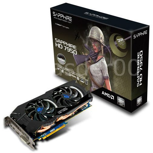 Sapphire Radeon HD 7950 3GB GDDR5 Sapphire Radeon HD 7950 3GB GDDR5