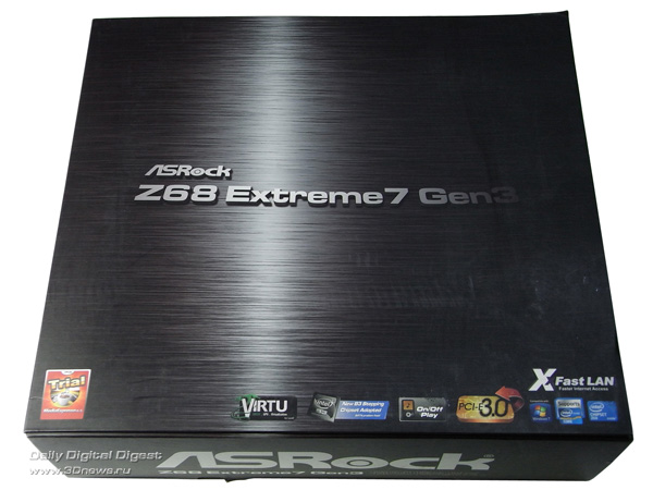  ASRock Z68 Extreme7 упаковка 