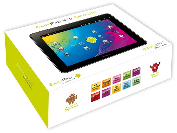 Easypix EasyPad 970 Satellite Easypix EasyPad 970 Satellite