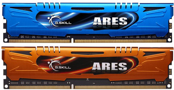 G.Skill Ares Series Low Profile DDR3 Memory Modules G.Skill Ares Series Low Profile DDR3 Memory Modules