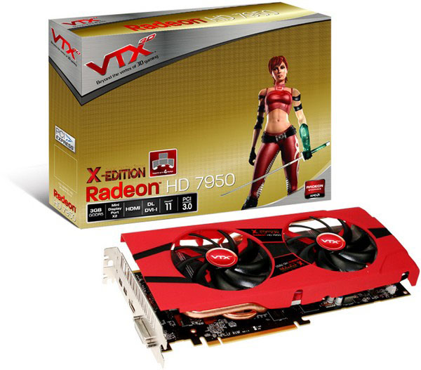  VTX3D Radeon HD 7950 X Edition 