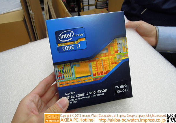 Платформа LGA 2011 становится доступнее: анонсирован Core i7-3820 ($294)