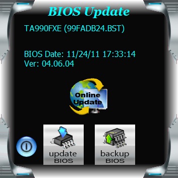  Biostar TA990FXE BIOS update 