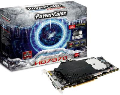 PowerColor HD 7970 LCS: цена $950, частота GPU 1050 МГцPowerColor HD 7970 LCS: цена $950, частота GPU 1050 МГц