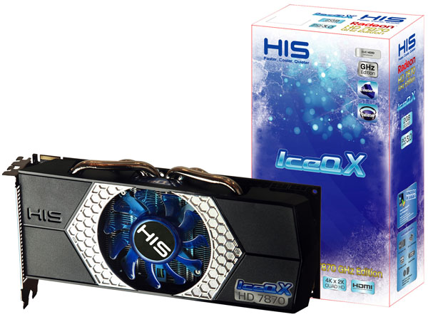 HIS Radeon HD 7870 IceQ X 2GB GDDR5 HIS Radeon HD 7870 IceQ X 2GB GDDR5