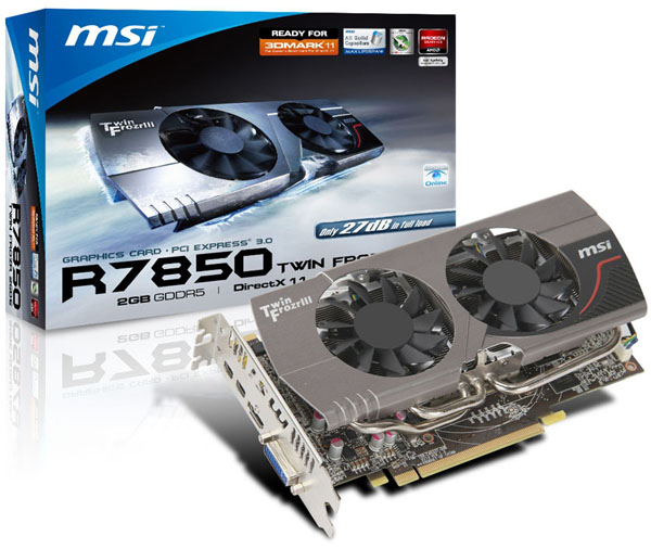 MSI R7850 Twin Frozr 2GD5 MSI R7850 Twin Frozr 2GD5