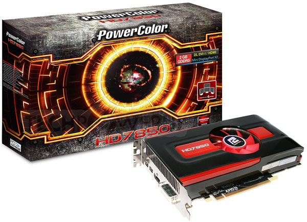 PowerColor Radeon HD 7850 2GB GDDR5 PowerColor Radeon HD 7850 2GB GDDR5