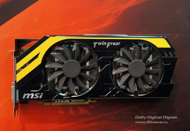 CeBIT 2012: снимки видеокарты MSI R7970 Lightning