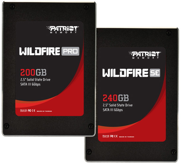 Patriot Wildfire Pro and Patriot Wildfire SE SSDs