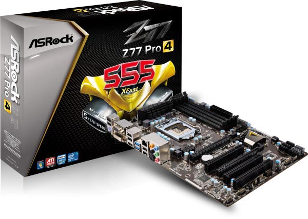 ASRock Z77 Pro4 ASRock Z77 Pro4