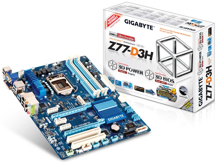 GIGABYTE GA-Z77-D3H GIGABYTE GA-Z77-D3H