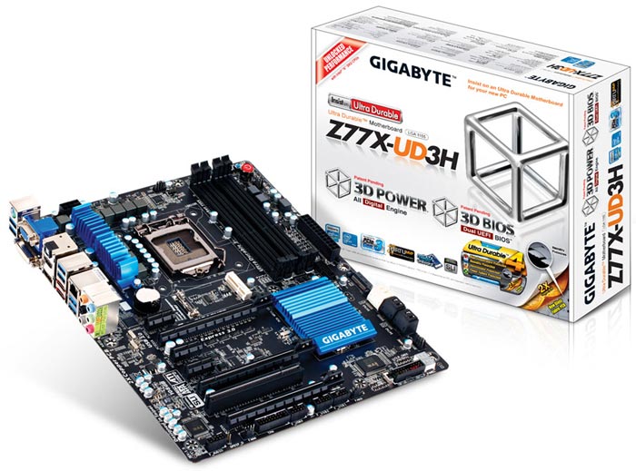 GIGABYTE GA-Z77X-UD3H GIGABYTE GA-Z77X-UD3H