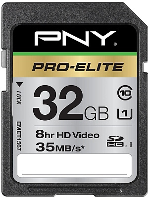 PNY 32GB Pro-Elite SDHC Card