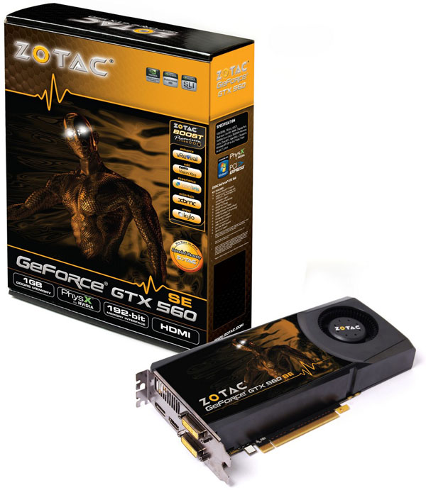  ZOTAC GeForce GTX 560 SE 