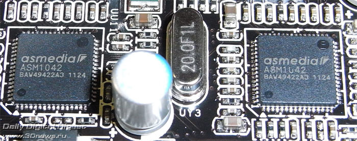  Biostar TPower X79 контроллер USB 3.0 