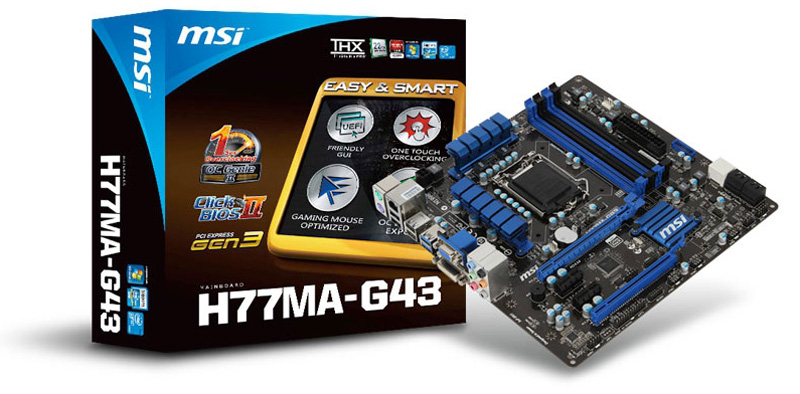 MSI H77MA-G43 MSI H77MA-G43