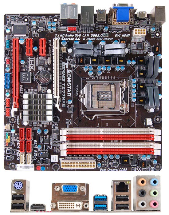 Biostar TZ77MXE Biostar TZ77MXE