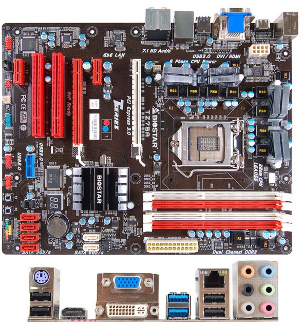 Biostar TZ75A Biostar TZ75A