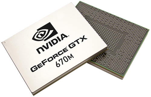 NVIDIA GeForce GTX 670M NVIDIA GeForce GTX 670M