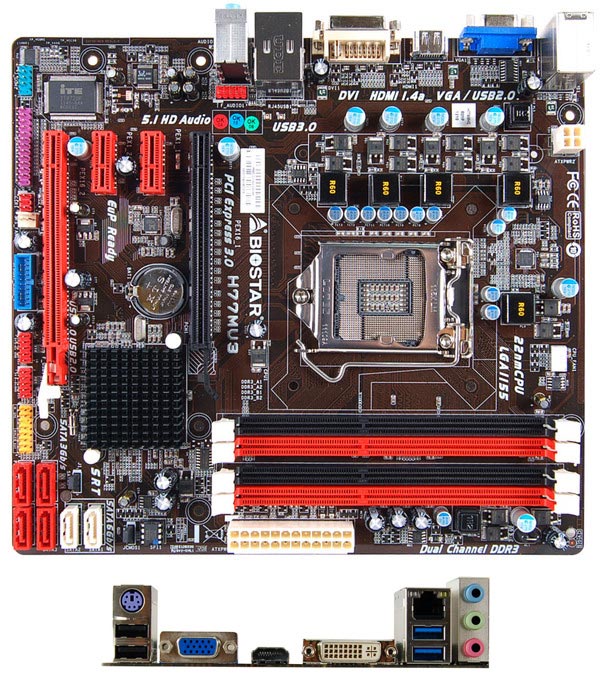 Biostar H77MU3 Biostar H77MU3