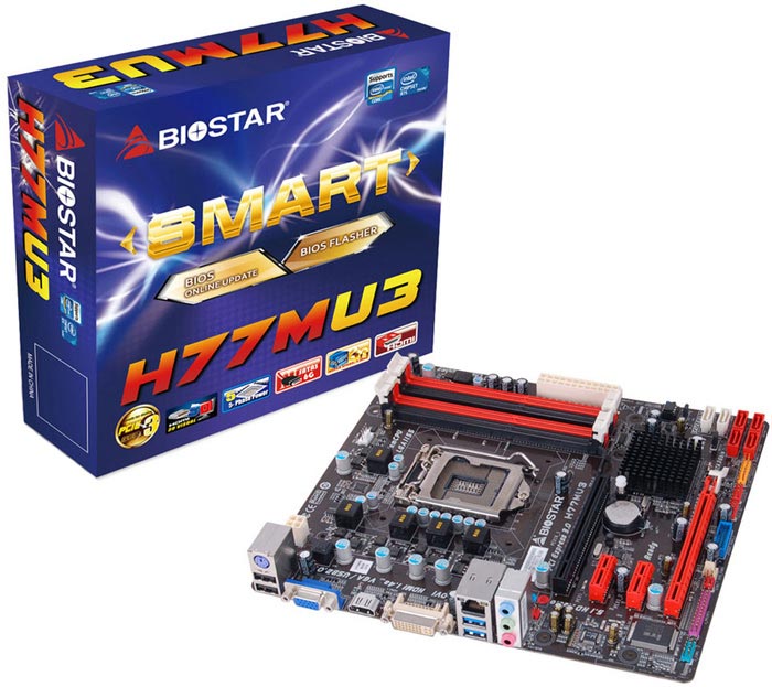 Biostar H77MU3 Biostar H77MU3