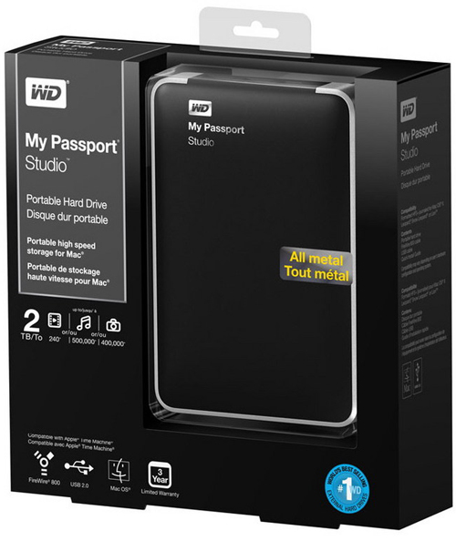 WD My Passport Studio 2 TB WD My Passport Studio 2 TB