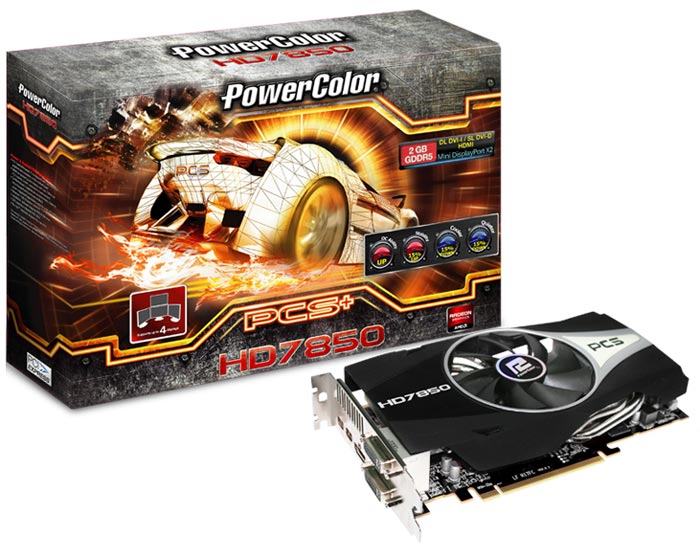  PowerColor PCS+ Radeon HD 7850 2GB GDDR5 