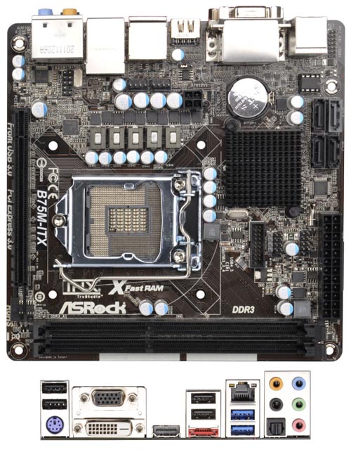 ASRock B75M-ITX ASRock B75M-ITX