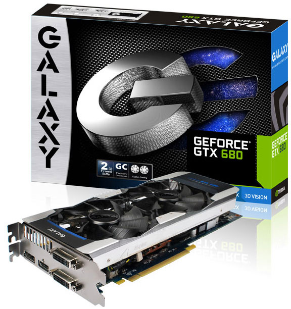 GALAXY GeForce GTX 680 GC 2GB GALAXY GeForce GTX 680 GC 2GB