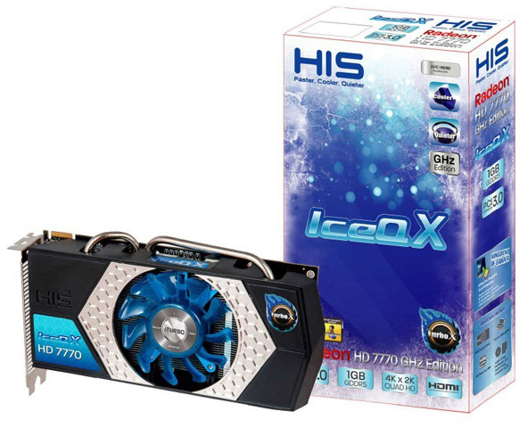  HIS Radeon HD 7770 IceQ X Turbo X 
