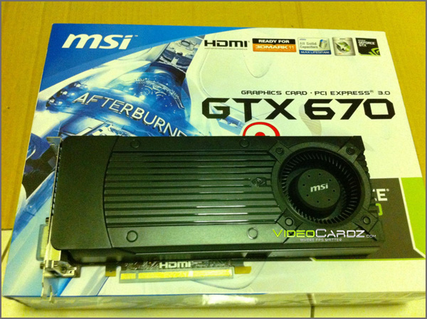 MSI GeForce GTX 670 OC MSI GeForce GTX 670 OC