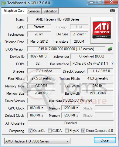  Radeon HD 7830 или HD 7850 (768 SP)? 