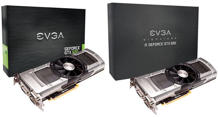  EVGA GeForce GTX 690 and EVGA GeForce GTX 690 Signature 