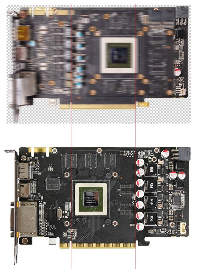 Печатная плата GTX 670 не длиннее GTS 450