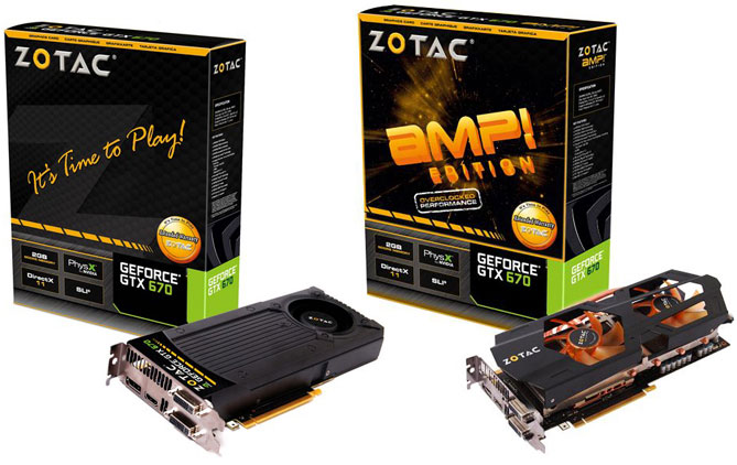 ZOTAC GeForce GTX 670 ZOTAC GeForce GTX 670