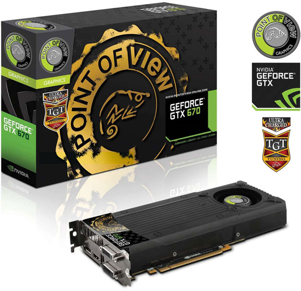  Point of View TGT Series GeForce GTX 670 Ultra Charged 