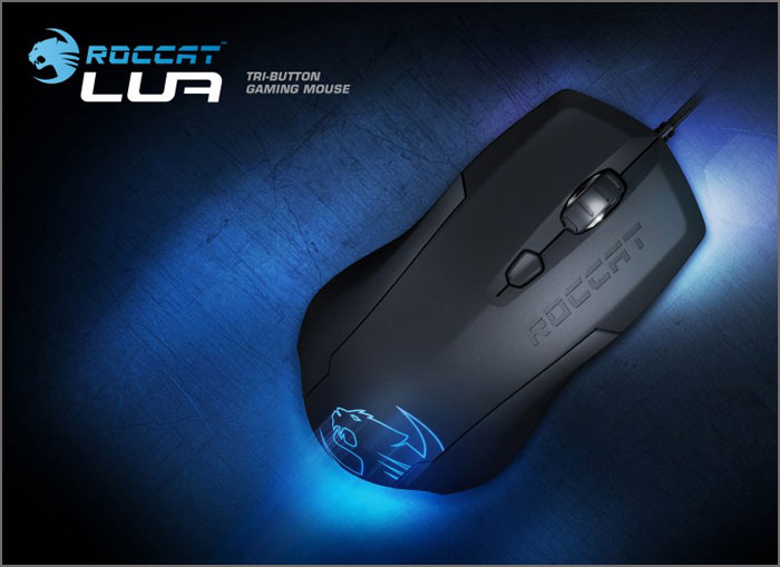 roccat tri button gaming mouse