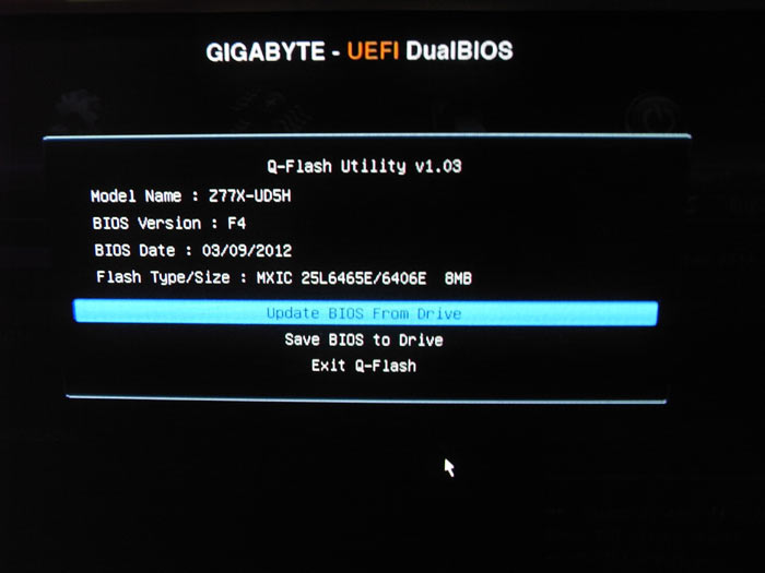  Gigabyte Z77X-UD5H Q-Flash 