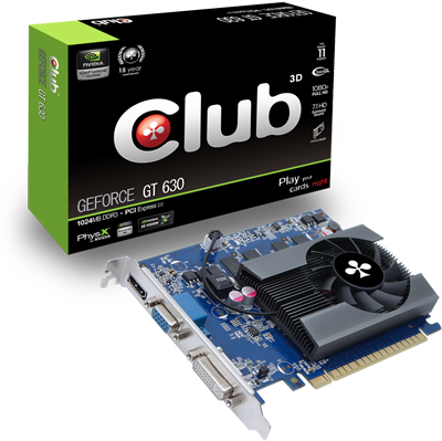  Club 3D GeForce GT 630 