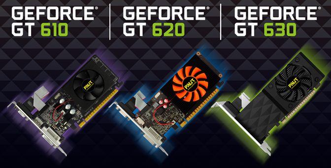 Palit GeForce GT 600 Series Palit GeForce GT 600 Series