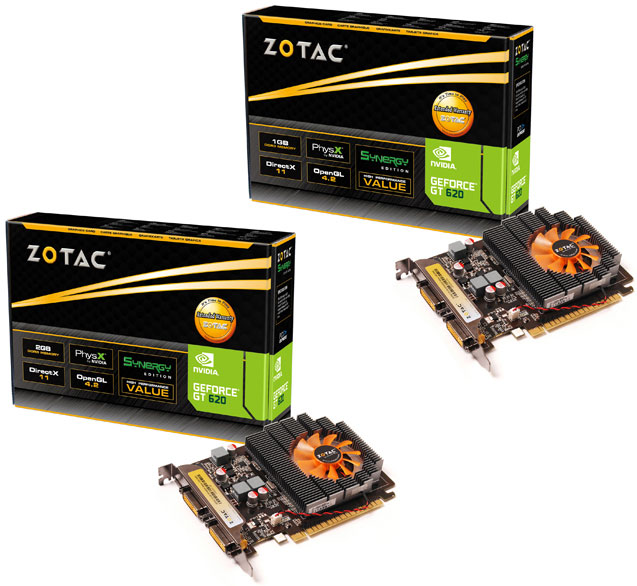  ZOTAC GeForce GT 620 